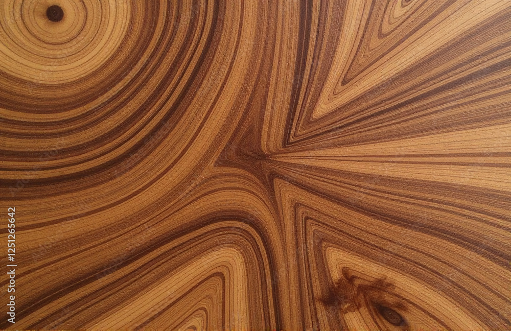 Aufkleber Exotic Wood Tree Veneer Texture Is Characterized By Distinctive Patterns And Rich Grain Structure Of The Imbuia And Pomele Species. 00002