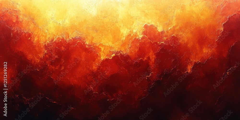 Poster abstract textured metallic orange background with gradient light and shadow