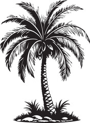 palm tree silhouette