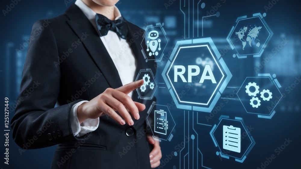 Poster robotic process automation: a business solution