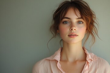 Acid reflux symptoms in young Asian woman experiencing heartburn and stomach pain after eating with a focus on healthcare and digestive issues