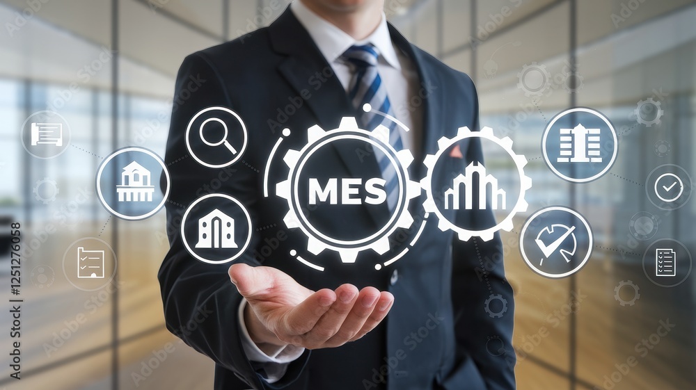 Poster manufacturing execution system (mes) implementation for enhanced productivity