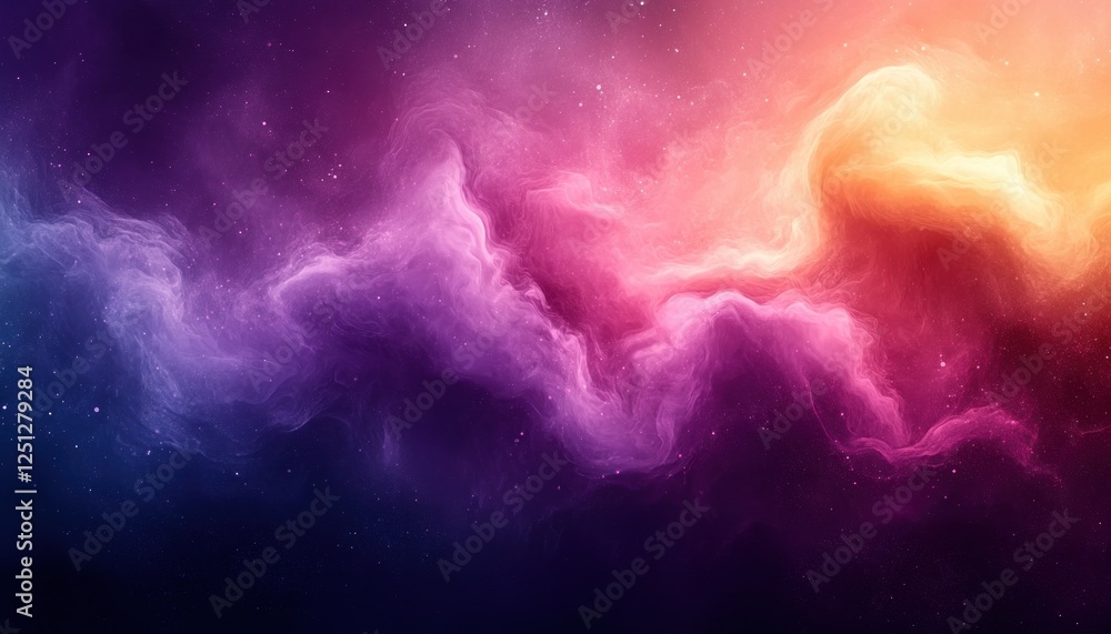Poster abstract purple pink gradient background with soft texture and elegant design