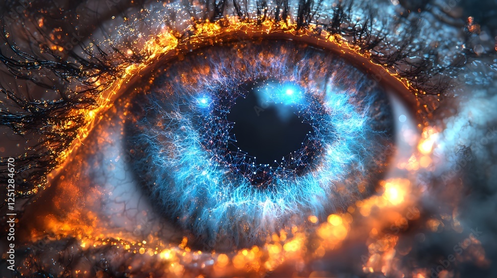 Poster captivating representation showcasing the boundless horizons and transformative potential of ai driv