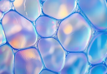 Fototapeta premium Abstract background texture of iridescent paints. Soap bubble