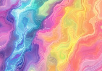 Abstract background with a rainbow coloured tie dye pattern design