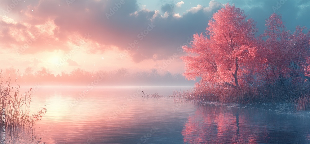 Poster pastel gradient background with textured effect in purple and pink soft smooth light