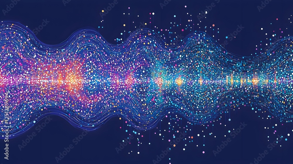 Poster visually stunning futuristic depiction of a neural network s energy and information flow with a capt