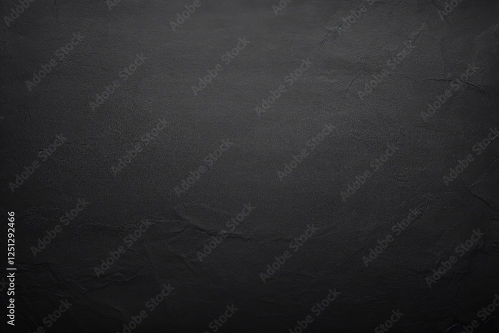 Poster black paper texture with subtle details and crumpled effect for background use in creative design pr