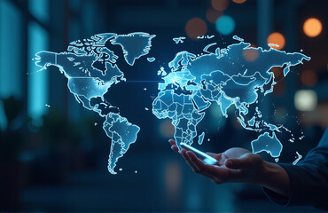 Virtual Meeting Connects Businesses Globally Through Internet Applications, Financial Transactions, And Digital Marketing On A Secure Online Platform. 00001