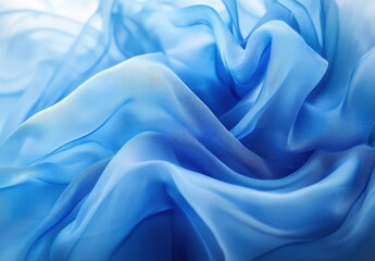 Fototapeta premium Abstract blue background ,Blue curve design smooth shape by blue color with blurred lines