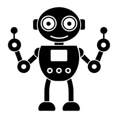 robot vector icon