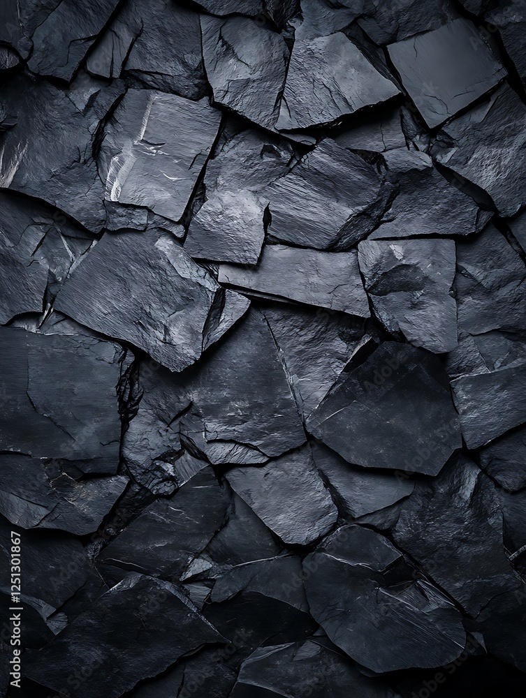 Poster a textured image of a dark volcanic rock surface with a rough, jagged appearance.