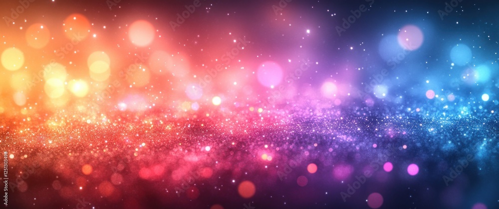 Poster abstract gradient light background soft bokeh effect pastel colors impressionism serene atmosphere
