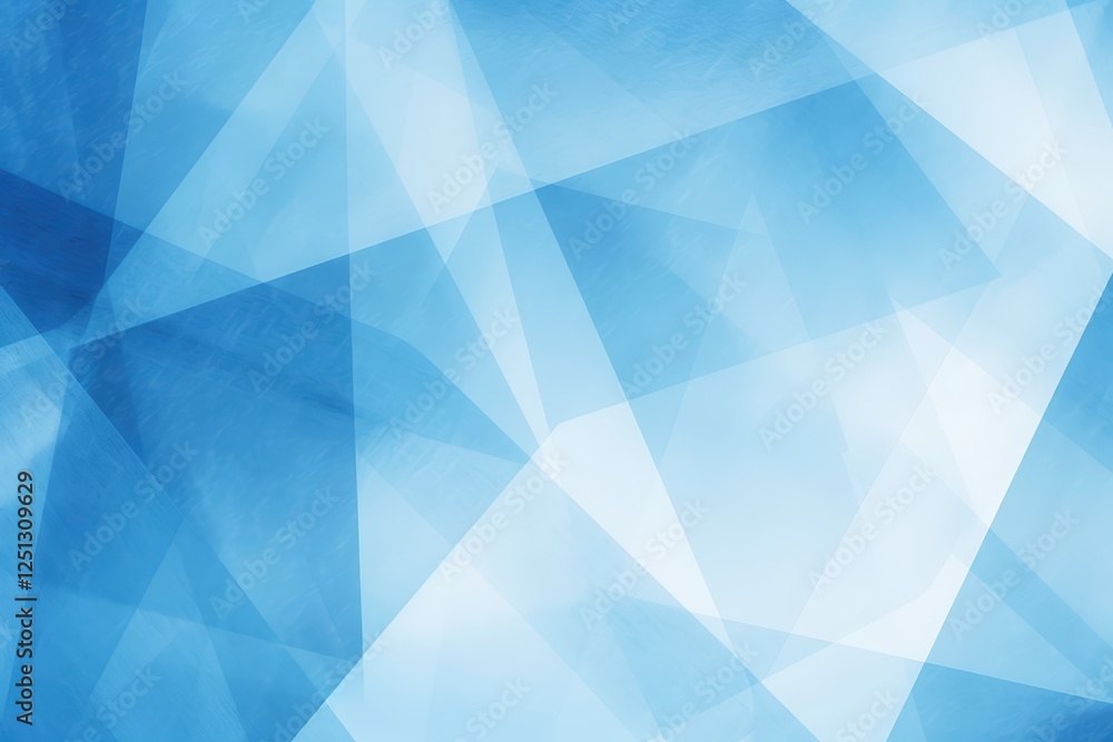 Aufkleber modern abstract blue background featuring geometric shapes and smooth gradients for creative design 