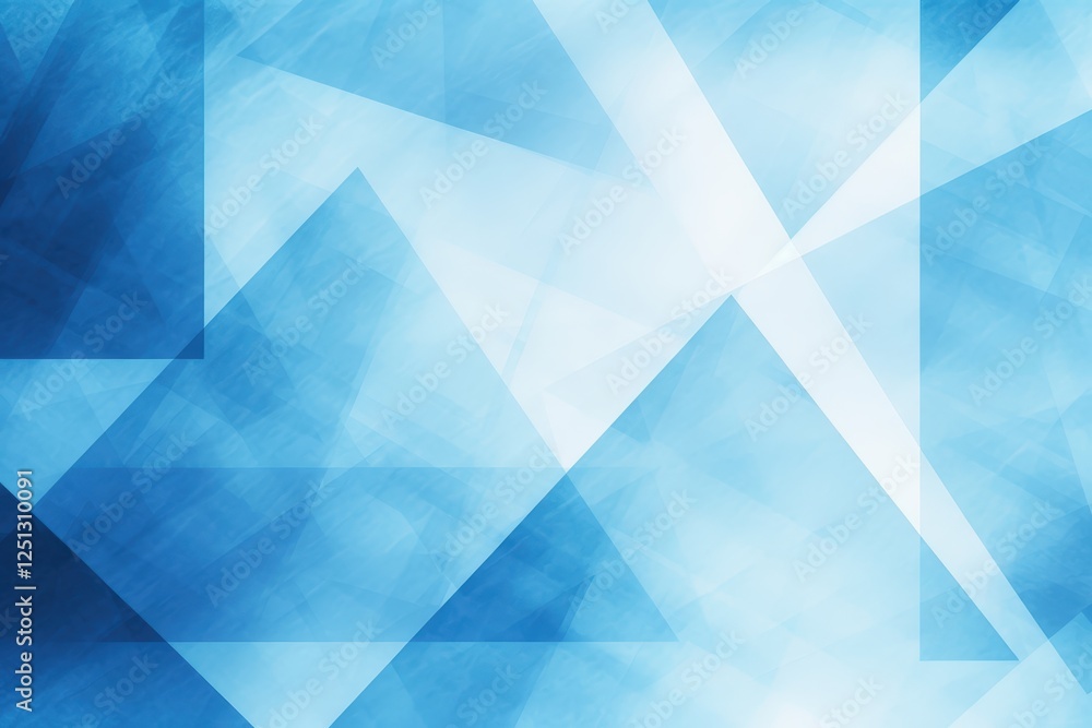 Poster modern abstract blue background design with geometric shapes and artistic texture for creative proje