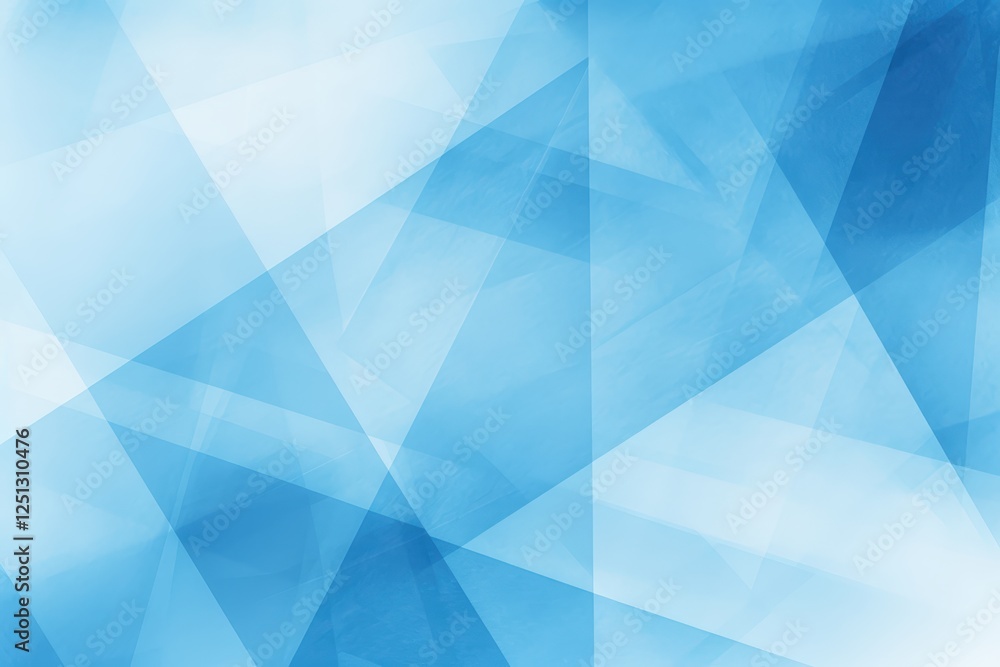 Poster modern abstract blue background with geometric shapes and soft gradients for artistic designs and cr