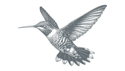 Obraz premium hummingbird vector | bird vector | hummingbird illustration | hummingbird silhouette | hummingbird tattoo | hummingbird engraving | hummingbird drawing