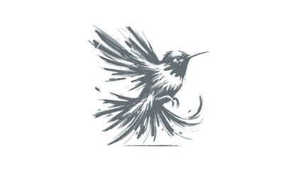hummingbird vector | bird vector | hummingbird illustration | hummingbird silhouette | hummingbird tattoo | hummingbird engraving | hummingbird drawing