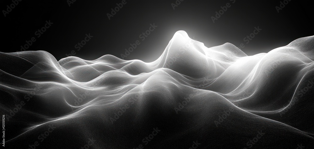 Poster monochrome black gradient texture abstract background poster header design