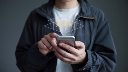 Online Reviews and Ratings: Three-Star Mobile Feedback