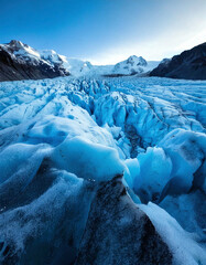 Icy Glacier Glow Ice