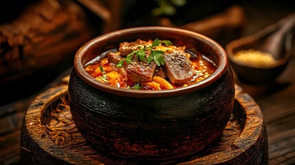 Bowl of assorted food items featuring authentic dishes served in a traditional setting