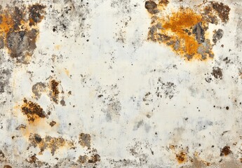 Fototapeta premium A rusty metal surface with a white background