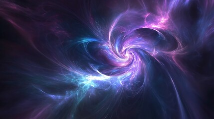 Abstract Cosmic Spiral