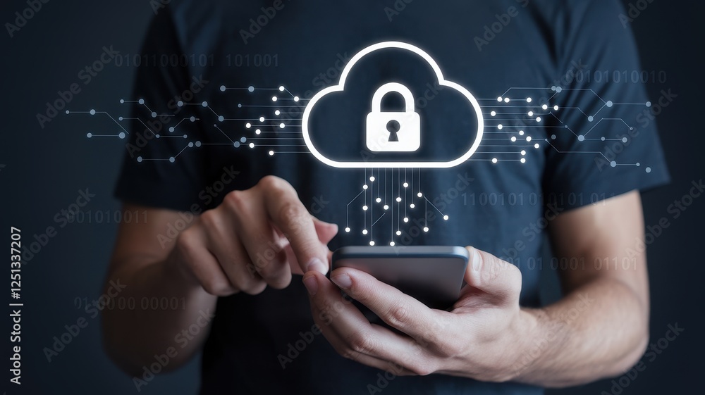 Poster securing digital assets: cloud security and data protection