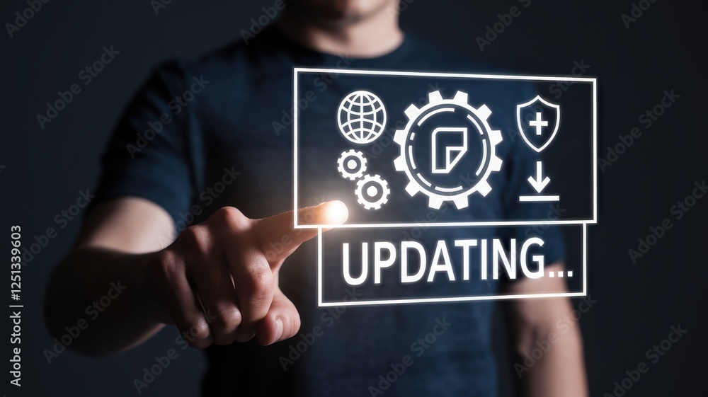 Poster software update process: a digital transformation
