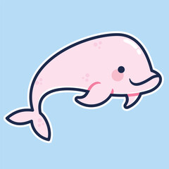 Sea Animal in cute colorful design for kids and education