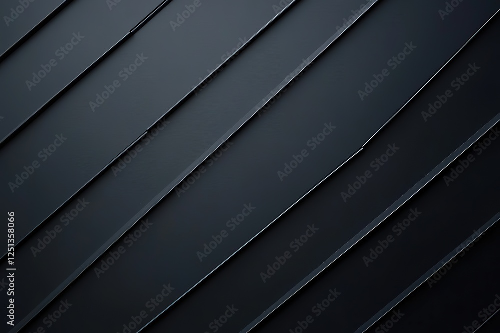 Poster sleek diagonal lines abstract art: minimalist black background design. perfect for modern websites, 