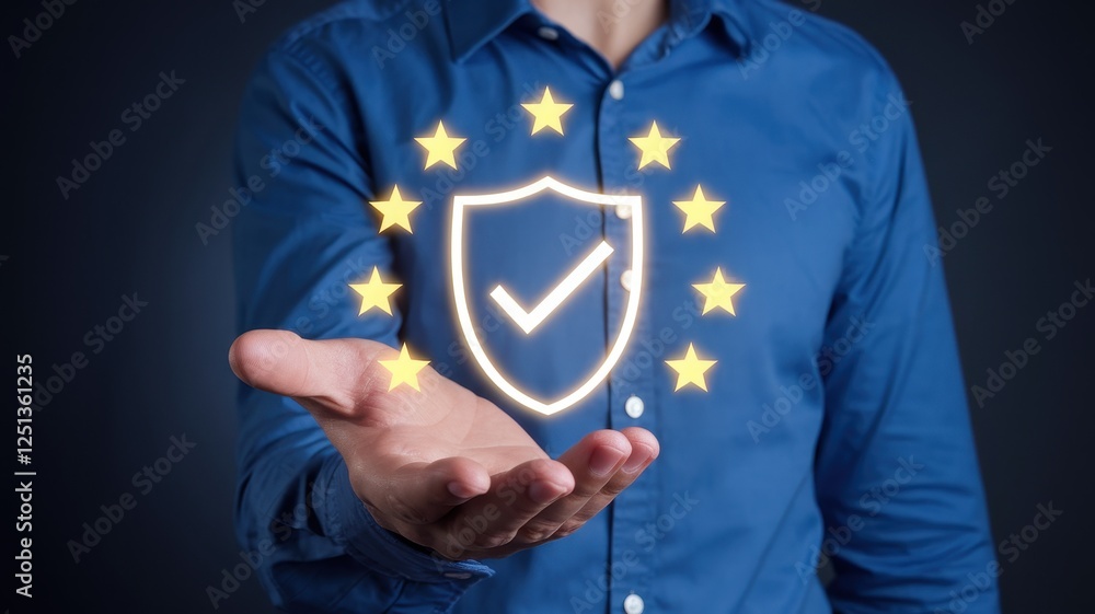 Poster secure data protection: european union standards and cybersecurity