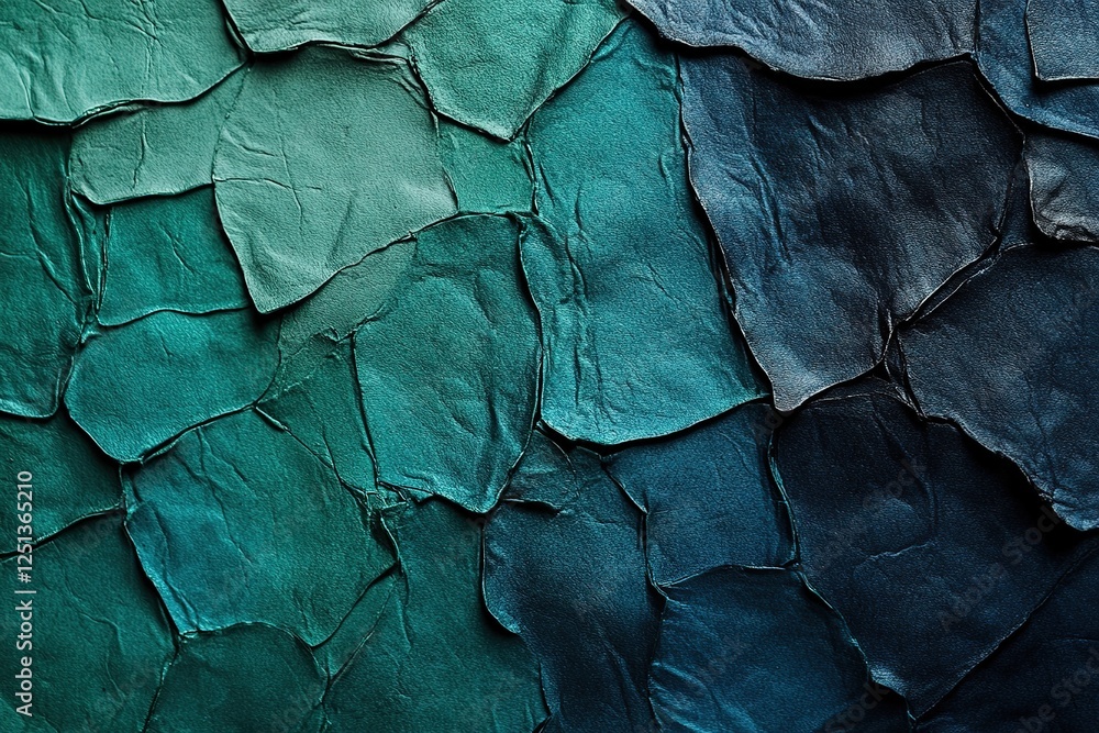 Poster abstract dark blue and green gradient background texture: a mesmerizing blend of deep blues and vibr