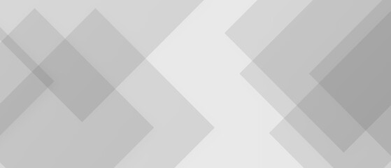 Modern grey abstract banner background