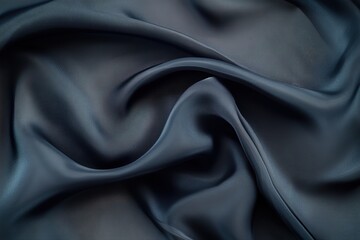 Fototapeta premium Luxurious Deep Blue Silk Texture Background: Elegant, Smooth, and Sophisticated Design Element for Websites, Branding, and Digital Art Projects. Perfect for adding a touch of class and refinement to 