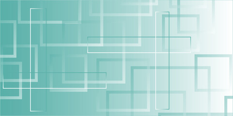 Obraz premium Abstract background colorful technology modern Geometric squares futuristic digital landscape with lines. Grey blue teal abstract background geometry triangle diagonal neon light and layer element.
