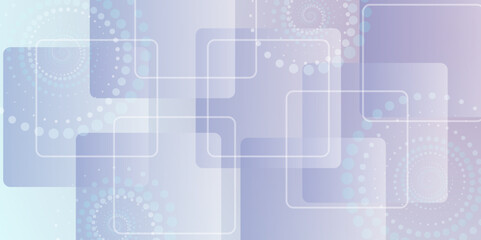 Obraz premium Colorful background abstract or various design artworks, business cards. Geometric background with overlapping squares in cool tones. Gradient green background. Vector illustration. 