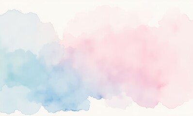 Soft pastel watercolor abstract background