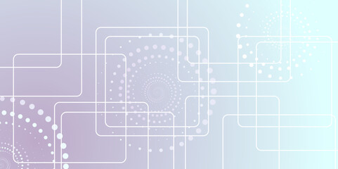 Obraz premium Abstract background colorful technology modern Geometric squares futuristic digital landscape with lines. Grey blue teal abstract background geometry triangle diagonal neon light and layer element. 