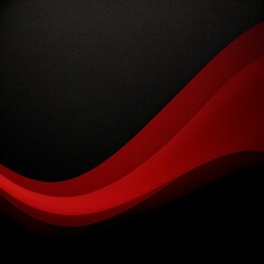 Naklejka premium Abstract colorful Red Wave line background, color wave for design brochure, website, flyer.