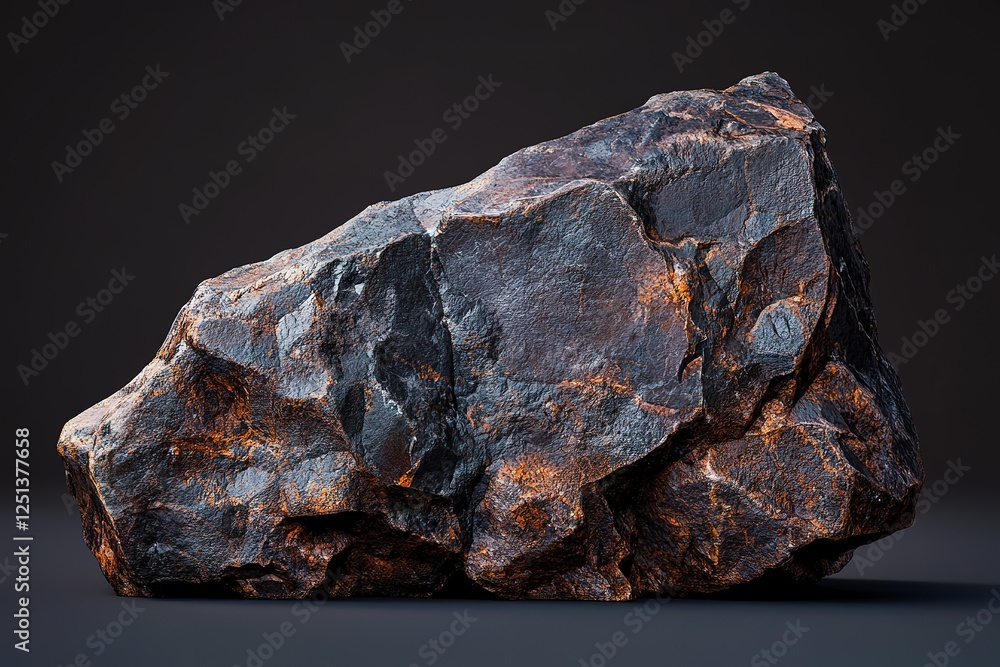 Poster dark and mysterious: high-resolution photorealistic rock texture. perfect for backgrounds, textures,