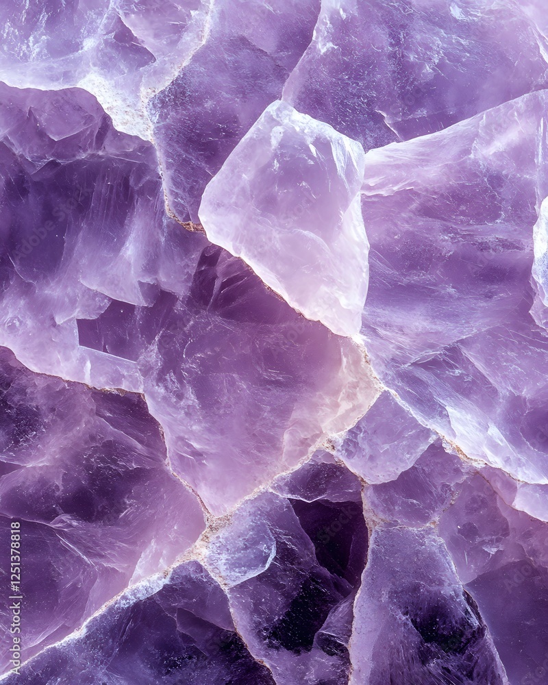 Aufkleber captivating amethyst crystal texture detailed close up displaying intricate patterns and colors