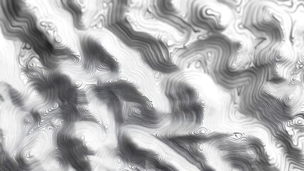 This is a striking black and white photograph depicting a marble texture