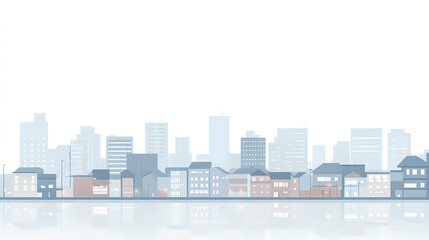 Fototapeta premium Night city skyline