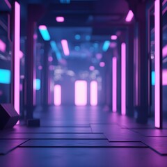 blue stage spotlight