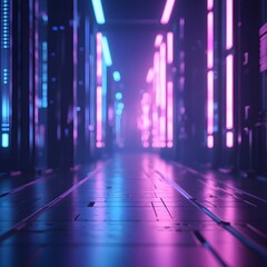 abstract background of colorful lights