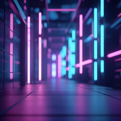 abstract background with binary code