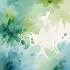 abstract watercolor background with blots